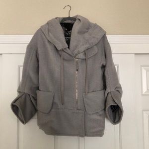 Designer Jacket - Dove Grey Kaylee Tankus